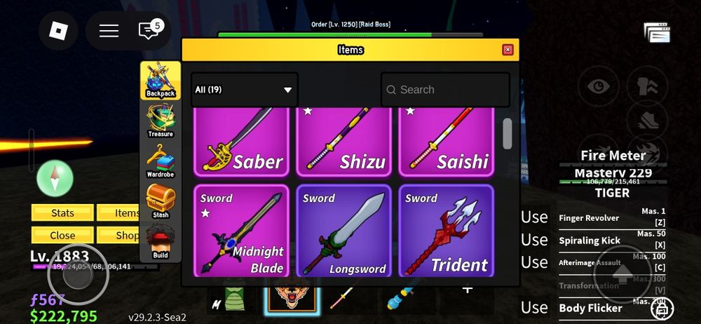 Аккауни блокс фрутс