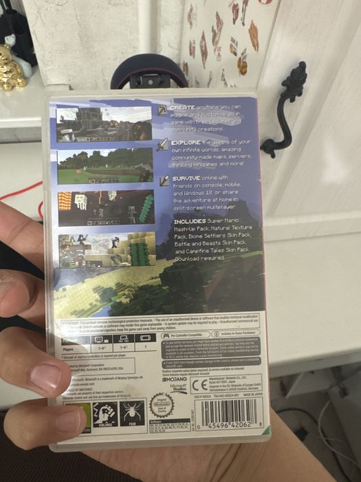 Minecraft на nintendo switch