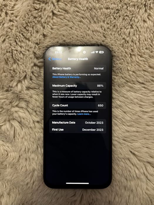 Iphone 15 pro max 512gb