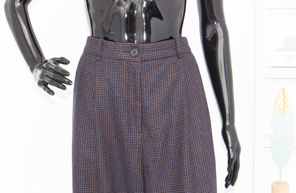 COS оригинален дамски панталон вълна широк 40 М