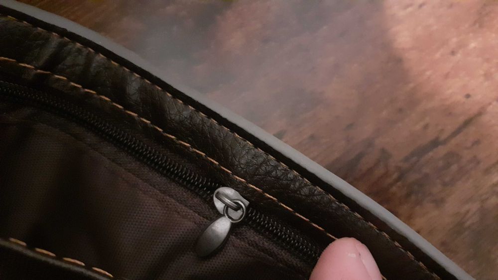 Portofel piele intoarsa + Ceas CADOU