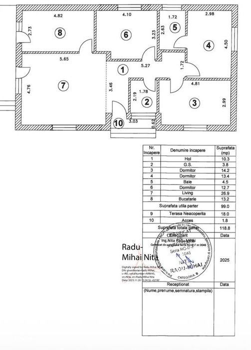 Casa Individuala in Domnesti | 4 Camere | 400 mp Teren | Toate Utilita