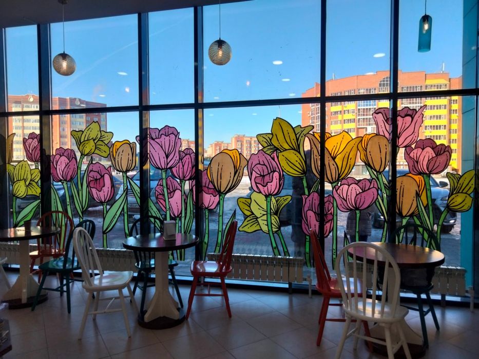 Роспись стен на заказ