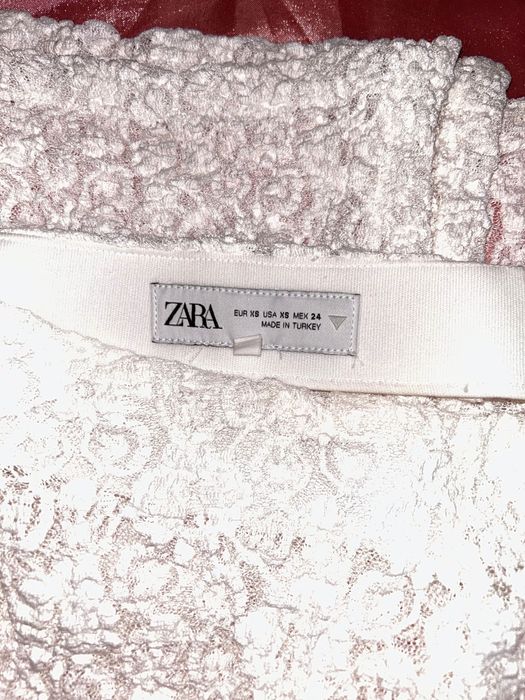 Zara дантелен панталон