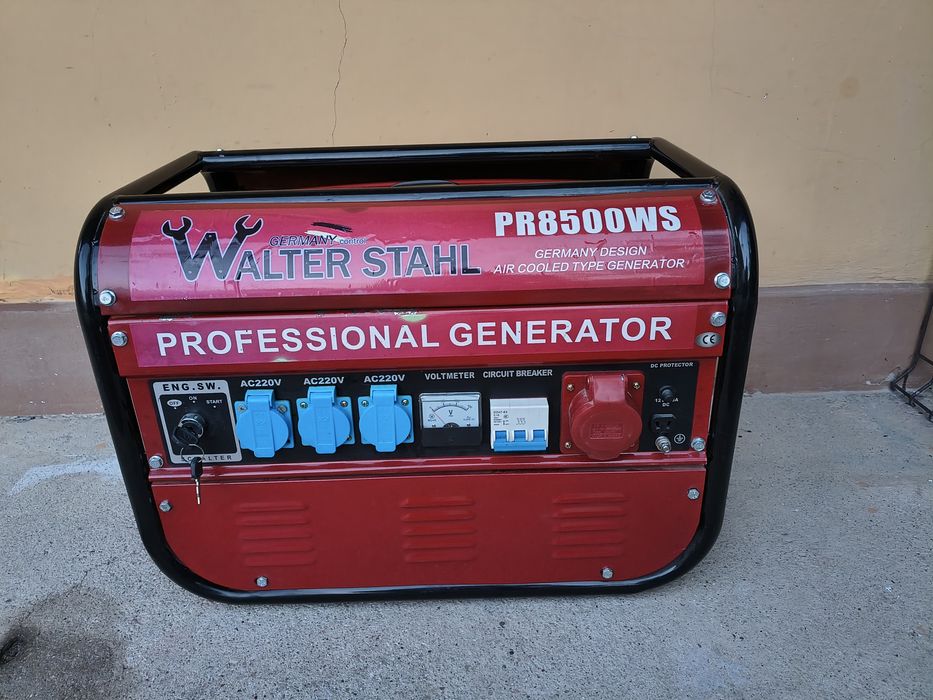 Generator curent Walter Stahl monofazat si trifazat 3.5 kw