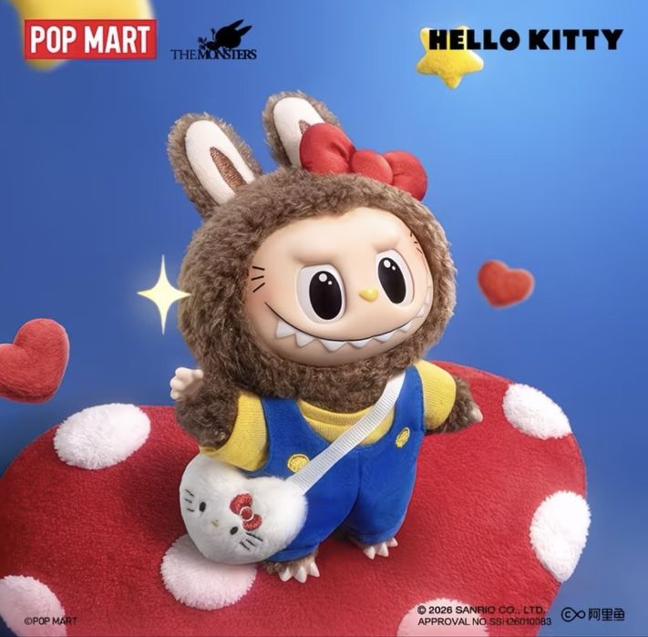 labubu hello kitty original