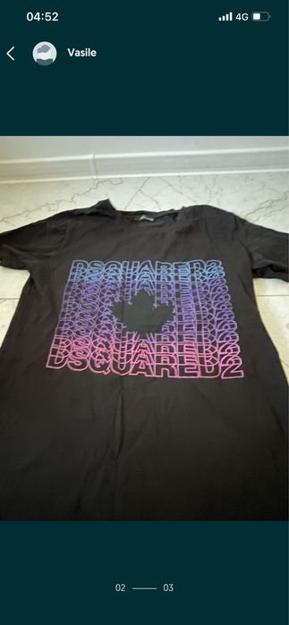 Tricou Dsquared2 barbati bumbac