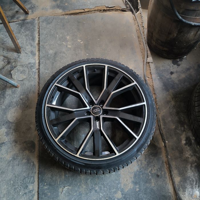 Джанти с гуми за Ауди А6,  21" 5х112