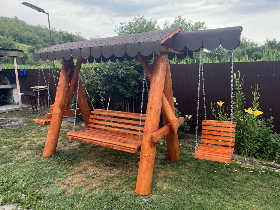 Leagan masiv de brad / balansoar