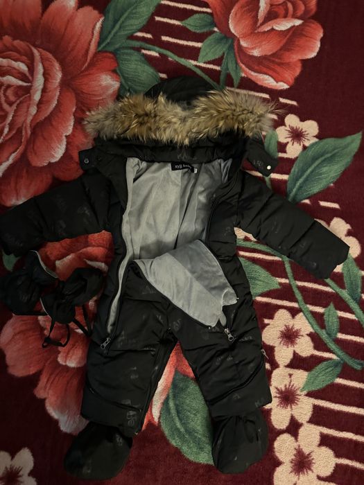 Зимний комбинезон-трансформер для малышей