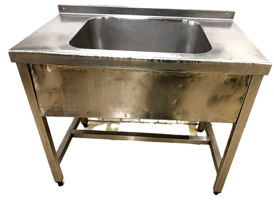 Мивка работна неръждаема