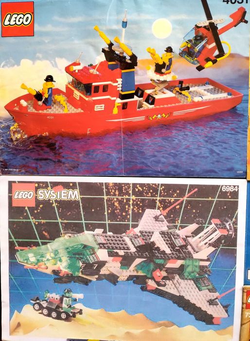 Legoland/Pirates/Castle/Paradisa/City - инструкции