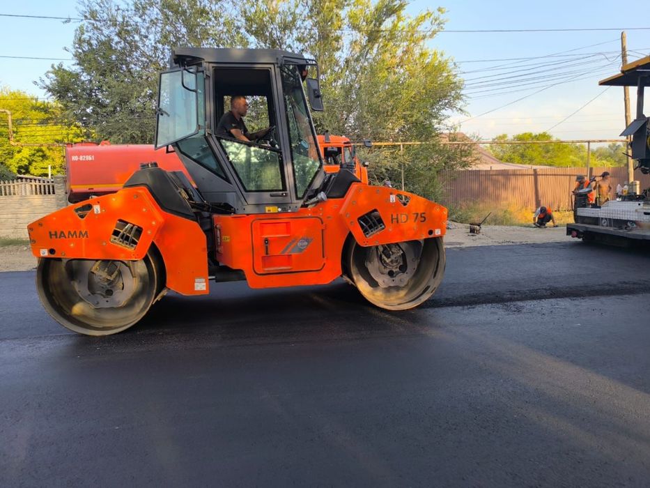 Асфальтирование Асфальт Укладка асфальта