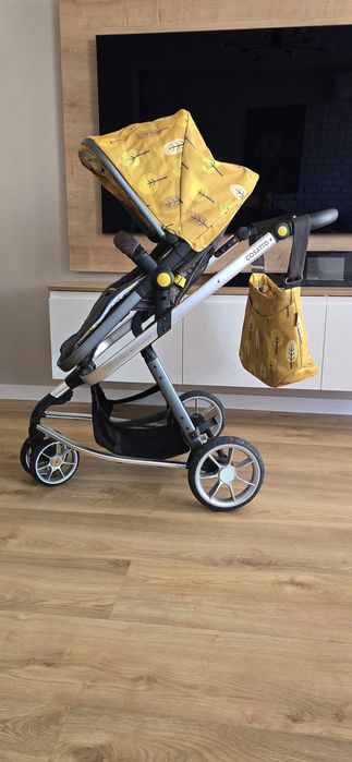 Детска количка Cosatto Giggle 3 Spot the birdie 5в1, i-Size база и чув