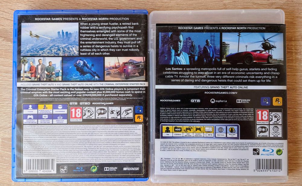 [ PS3/PS4 > GTA 5 / Grand Theft Auto V / ГТА5 за PlayStation 3/4