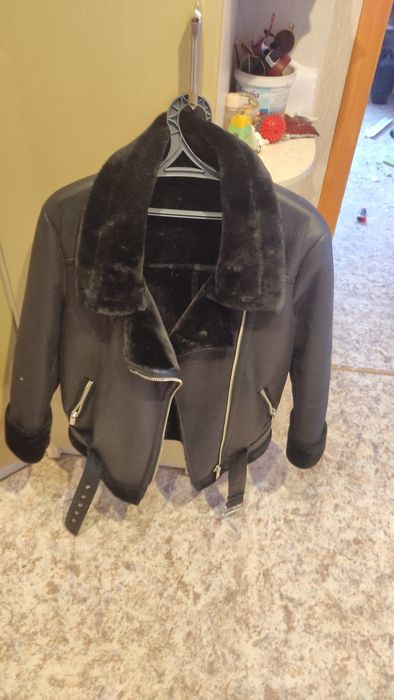 Куртка авиатор черная