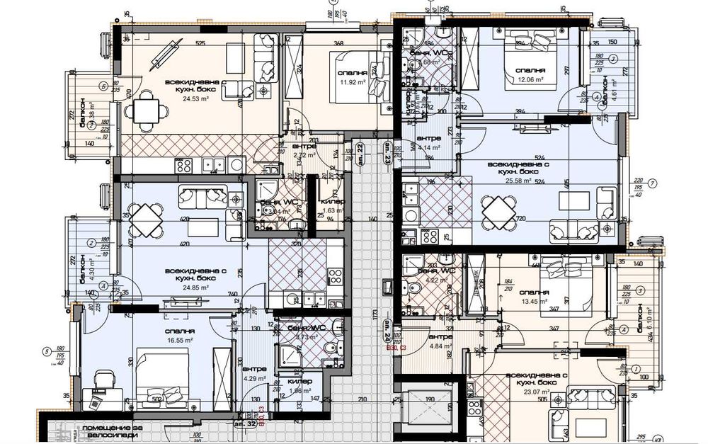 Продава се Двустаен апартамент в Варна, Център - 69 кв.м за 761 €/кв.м - Снимка #5