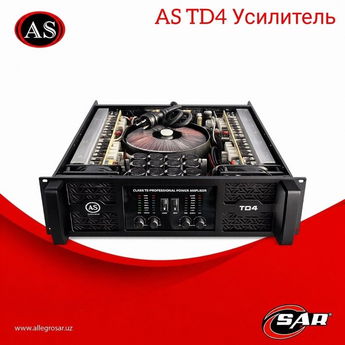 AS TD4 Professional Power Amplifier