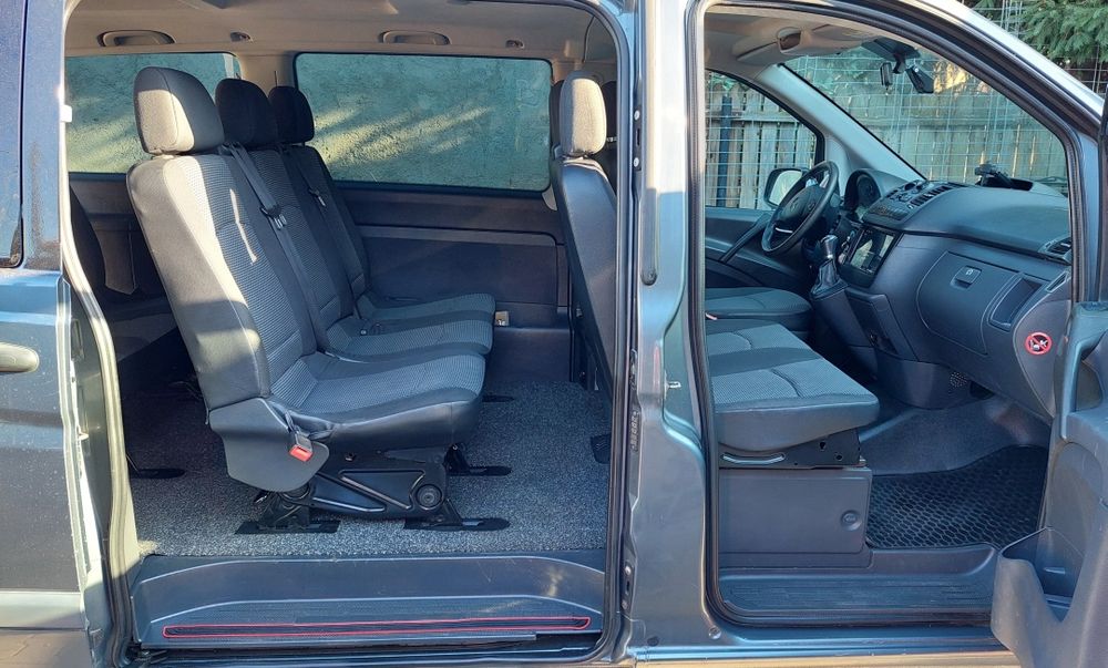 Mercedes-Benz Vito 113 CDI • 2.2 Diesel • Automat • 9 locuri • 2011 Varianta lung