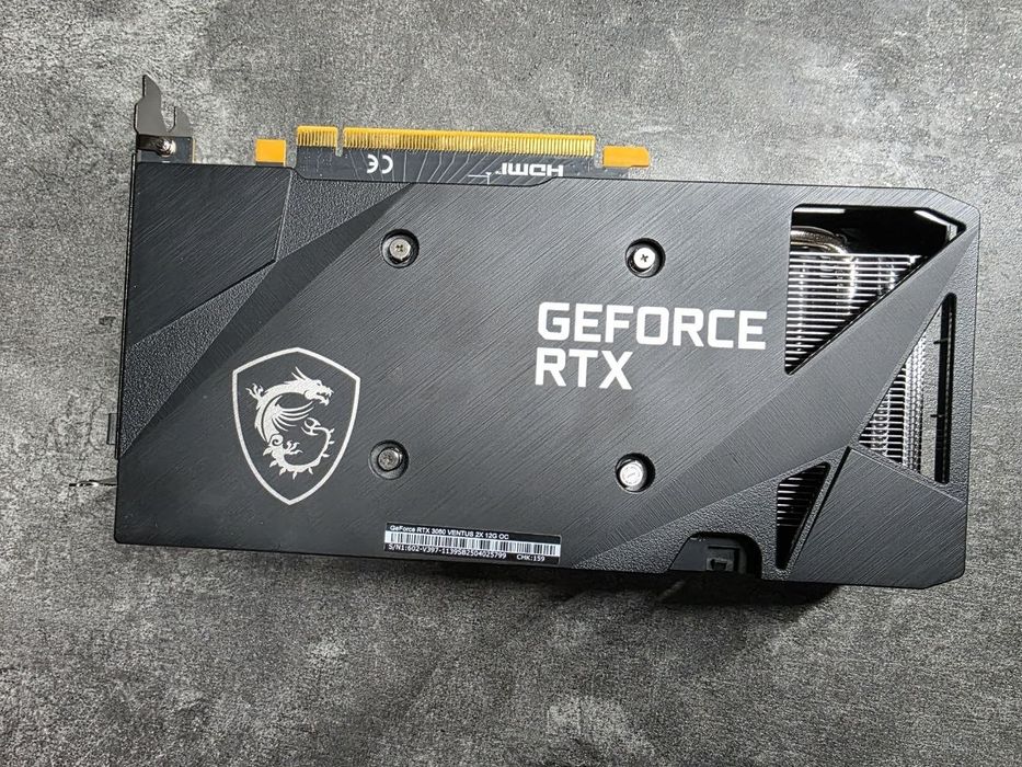 Видеокарта MSI RTX 3060 12gb Ventus. Возможен обмен.  Количество.