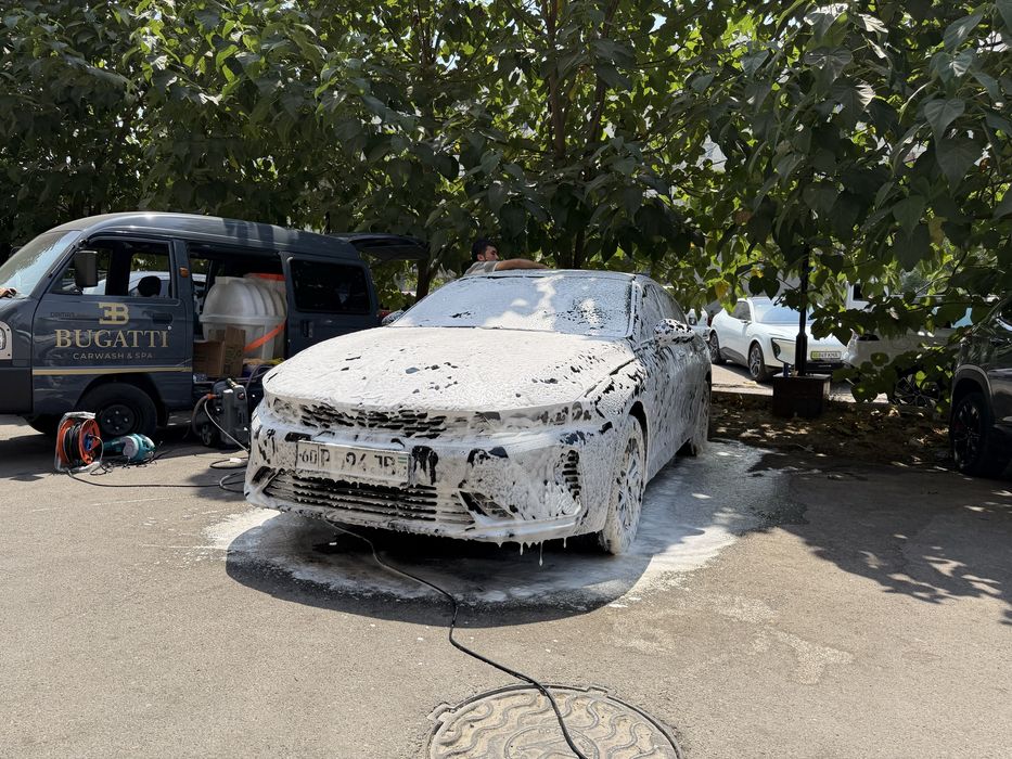 Выездная автомойка по локации