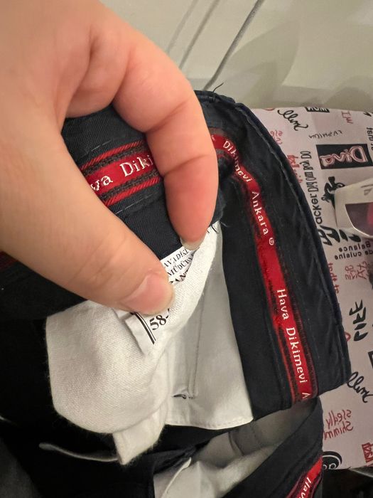 Классические брюки синие для мужчина высокая посадка . XL