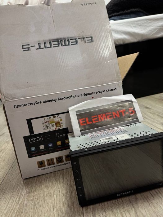 Продам автомагнитолу Element-5 в новом состоянии!