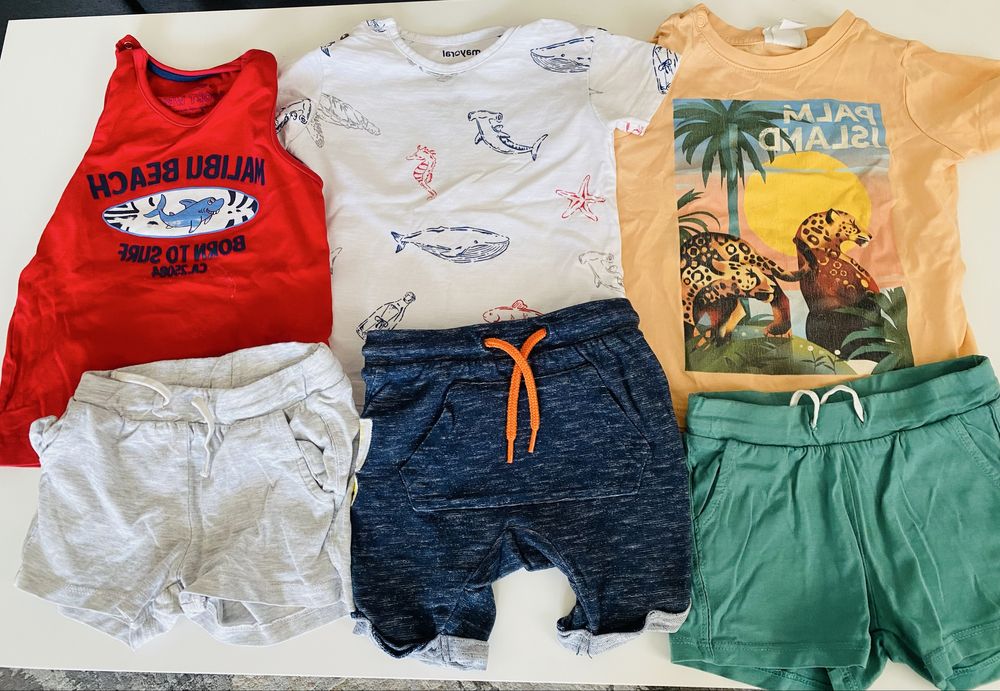 Лот оригинални летни дрешки 74/80