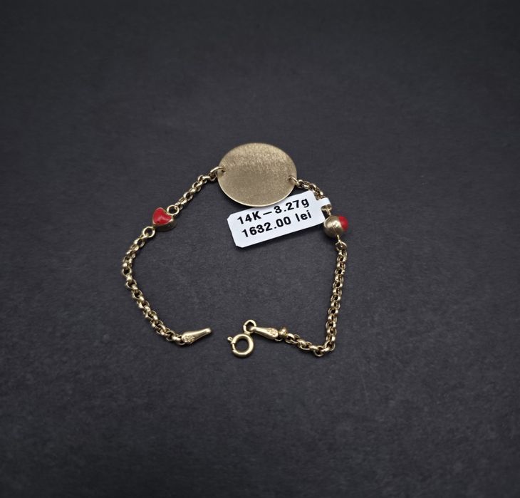 Bijuteria Royal bratara din aur 14k 3.27 gr