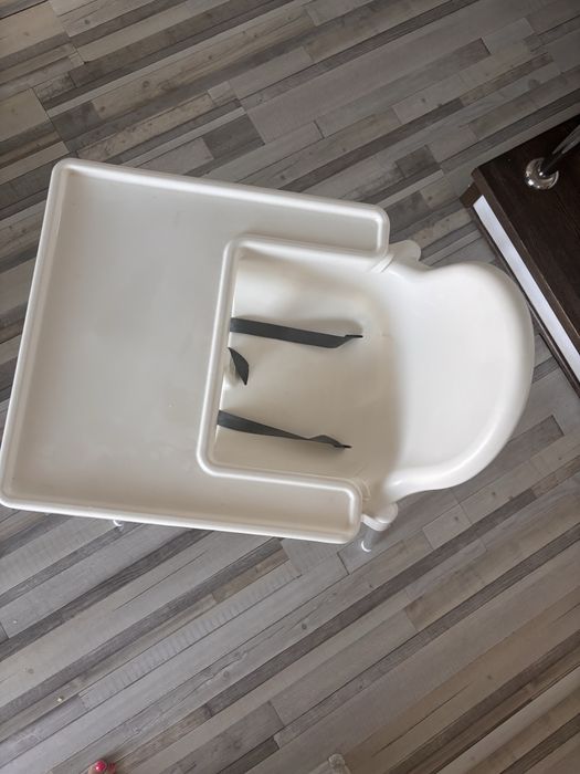 scaun înalt de masă bebe IKEA Antilop si tava