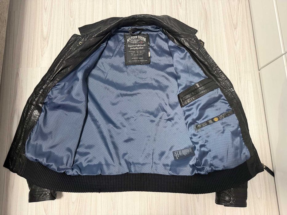 ''Tommy Hilfiger''оригинално мъжко кожено яке Л размер