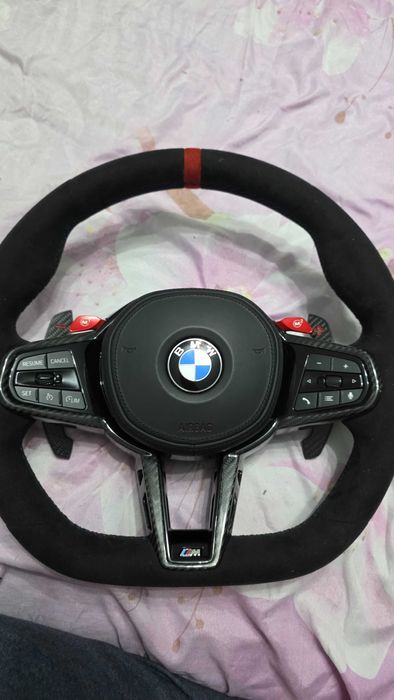 волан бмв тесит алкантара m3 m4 g80 g82 g30 g11 g01 g05