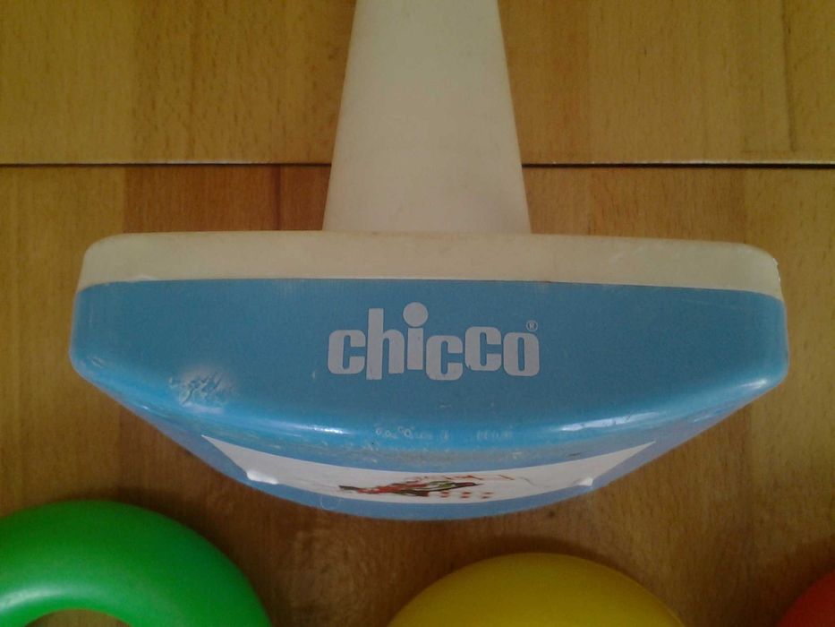 **Chicco turnul inelelor | jucarie zornaitoare copii