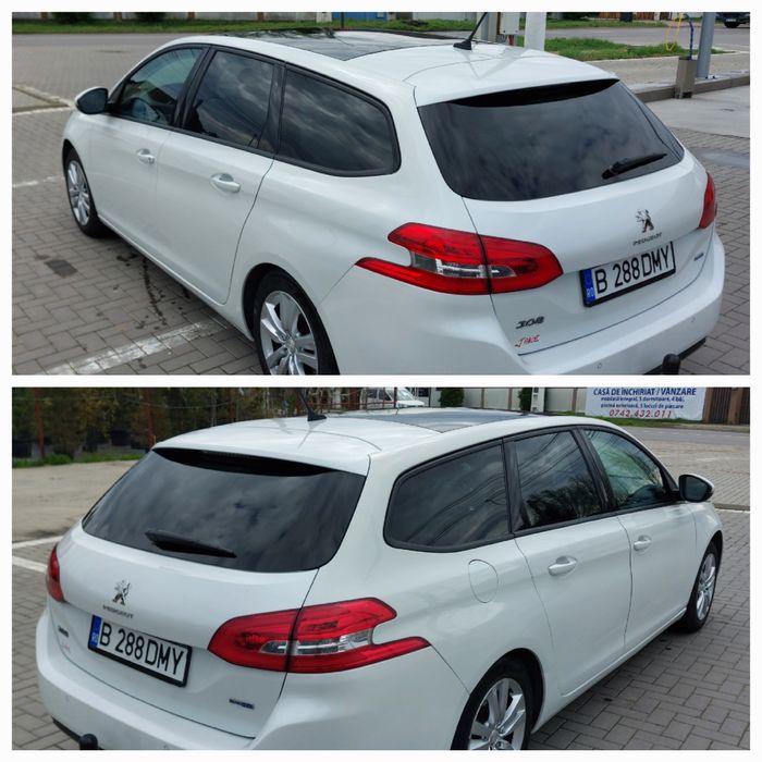 Peugeot 308 diesel euro 6 Alb perlat Panoramic import Olanda