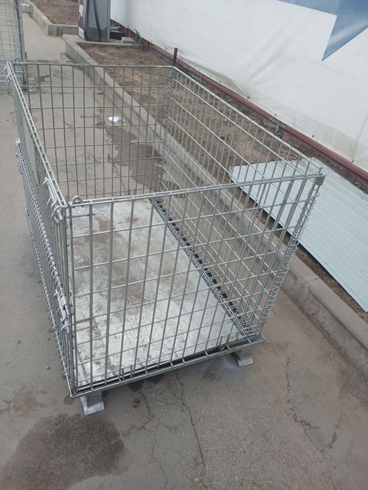 Box paleti pliabile zincate