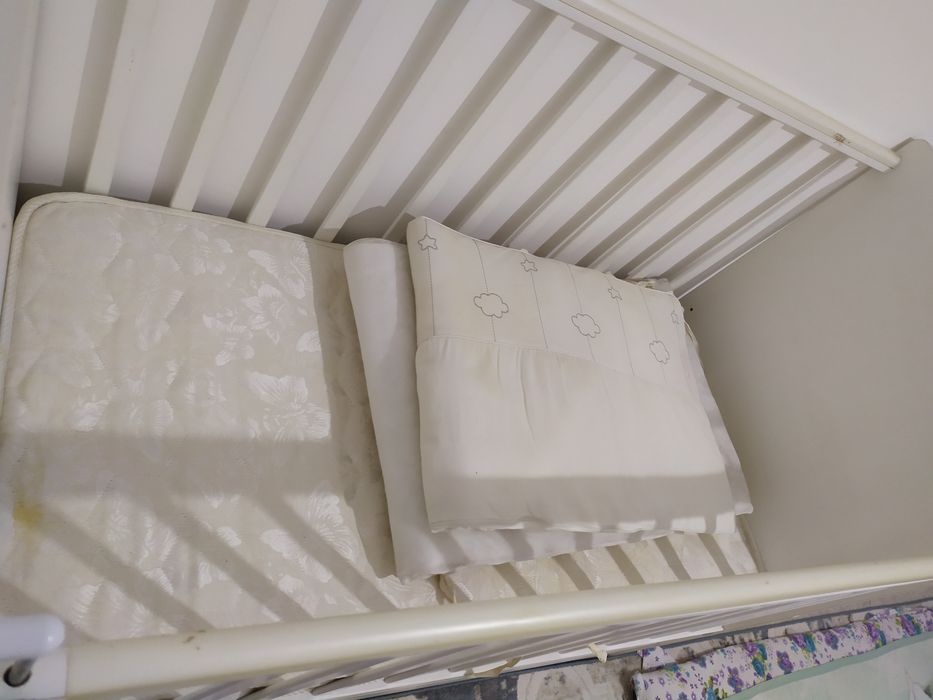 Детская кроватка 2в1