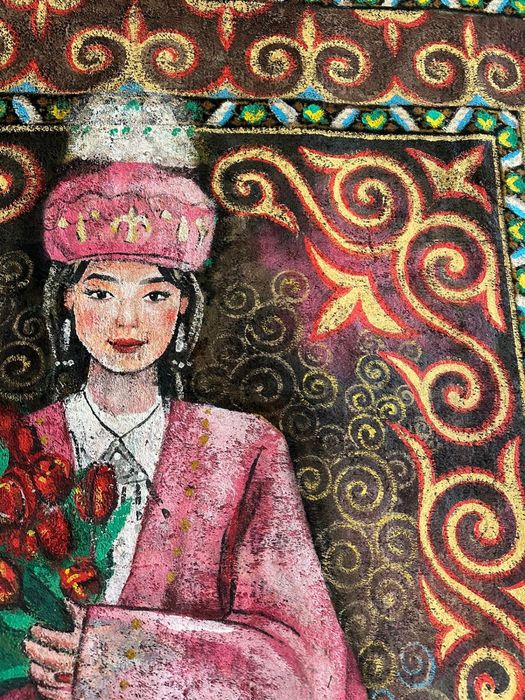 Картина на ковре