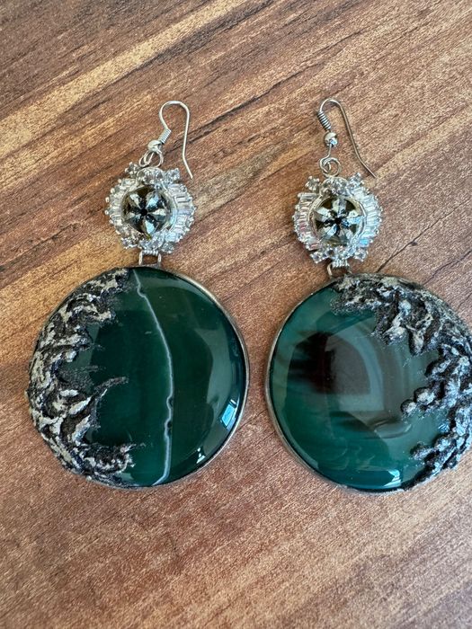 Авторски винтидж комплект от ахат