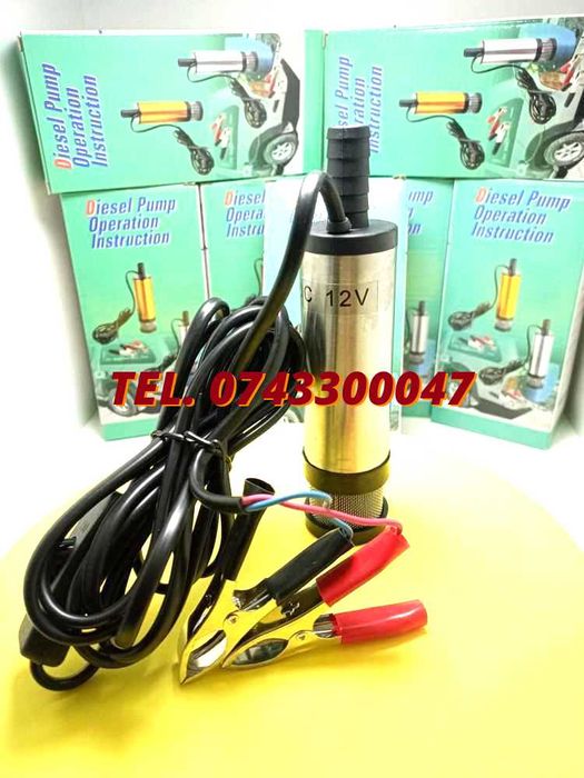 Pompa De Apa Combustibil Lichide 12v Rulota Barca Camping