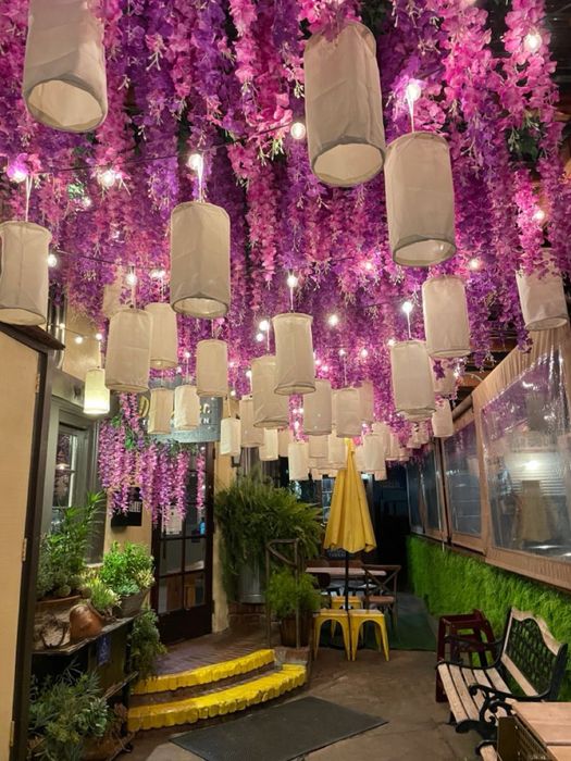 Декор для летних террас для заведений