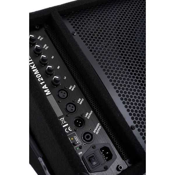 Boxa profesionala Thomann cu amplificator 120W Real MA120MKII