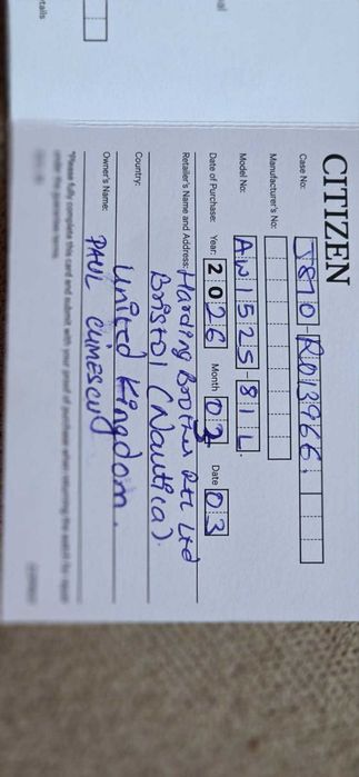 ceas barbati Citizen