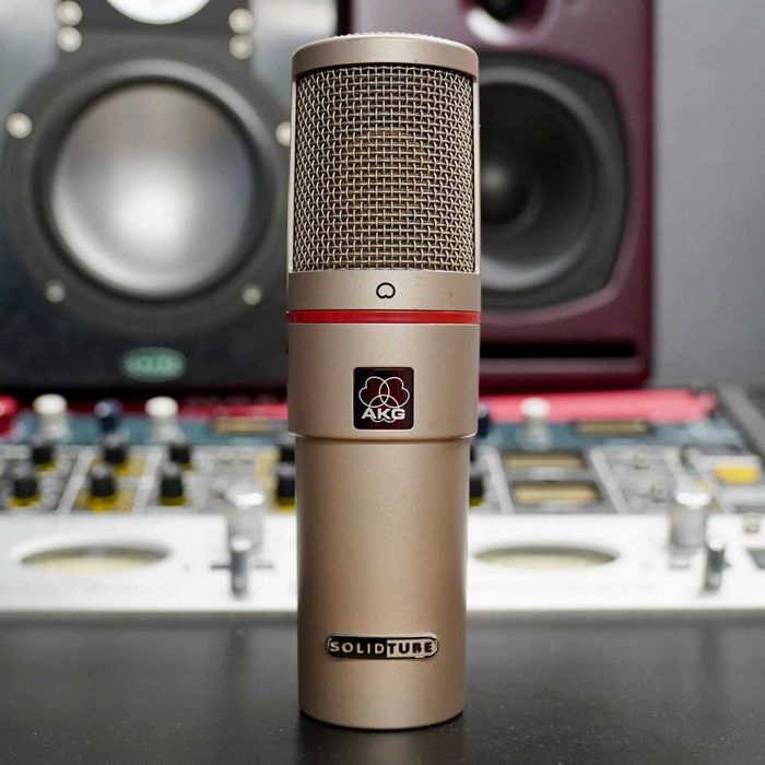 vand microfon de studio akg solidtube nu shure neumann