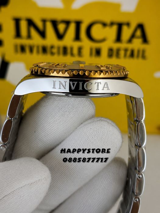 INVICTA Swiss Diamond Silver/Gold 40 mm women, Инвикта нов дамски часовник