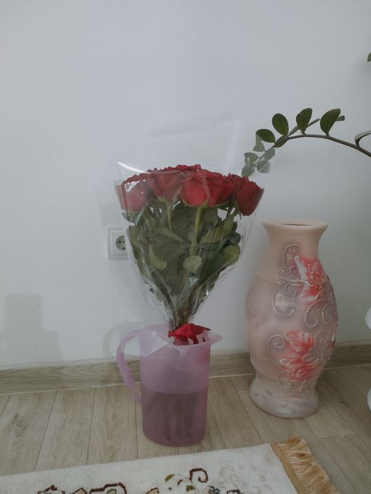 Букет свежих роз 15 шт