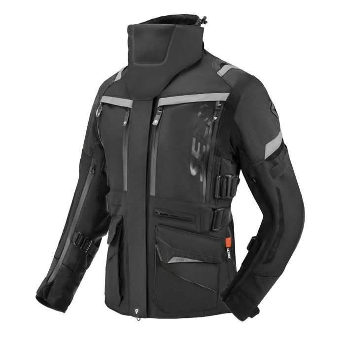 Geacă moto damă SECA Arrakis III 4 anotimpuri negru