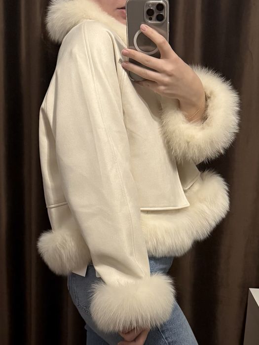 Jachetă blăniță albă, Miss Rossier, noua