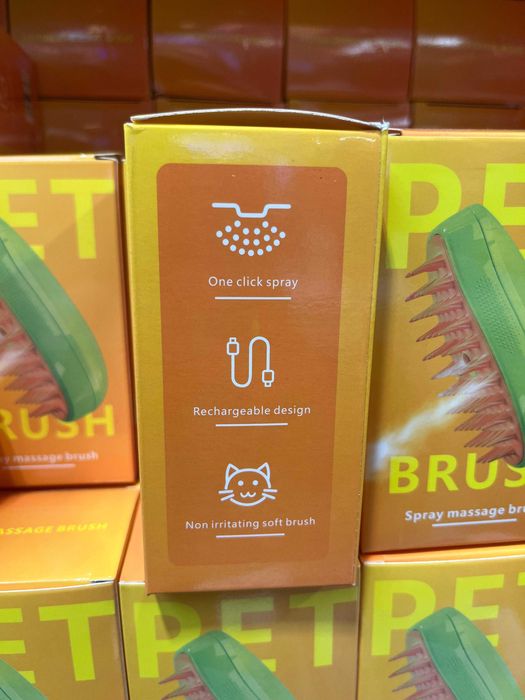 Perie pentru Animăluțe cu Masaj cu Abur