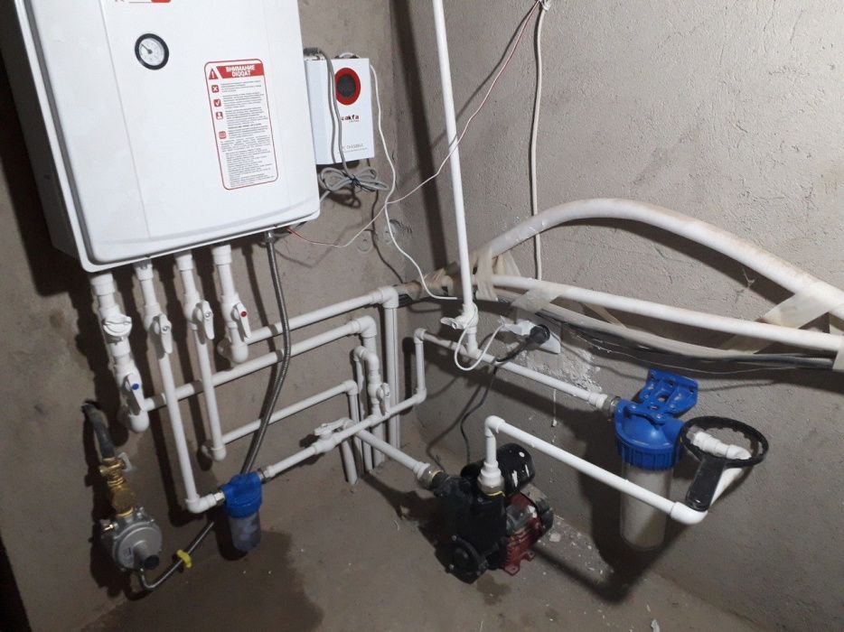 Сантехника ишлари, ремонт котлов