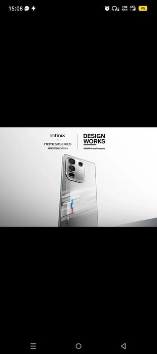 Infinix not 50 pro yangi 1xafta ishlatilgan